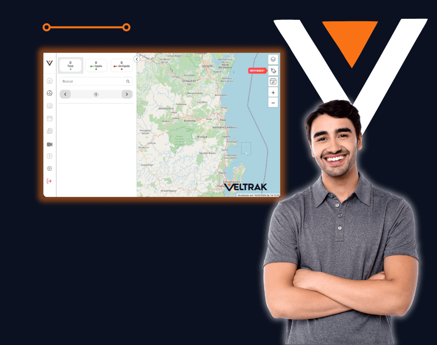 Veltrak — Rastreamento veicular com monitoramento em tempo real
