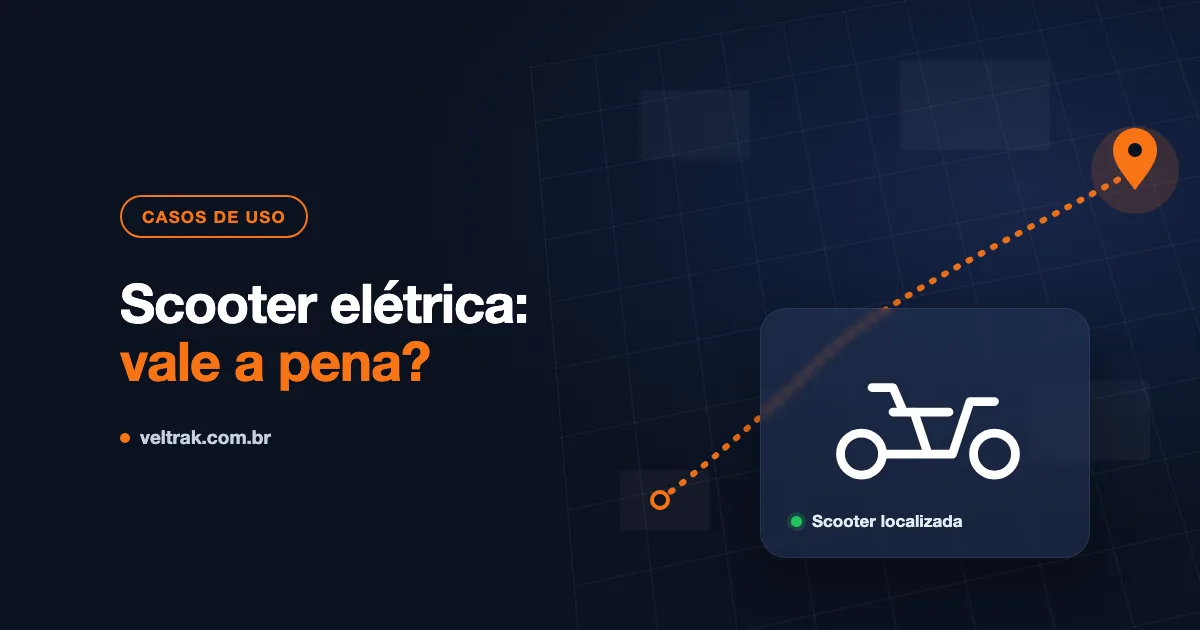 Rastreador para scooter elétrica: vale a pena?